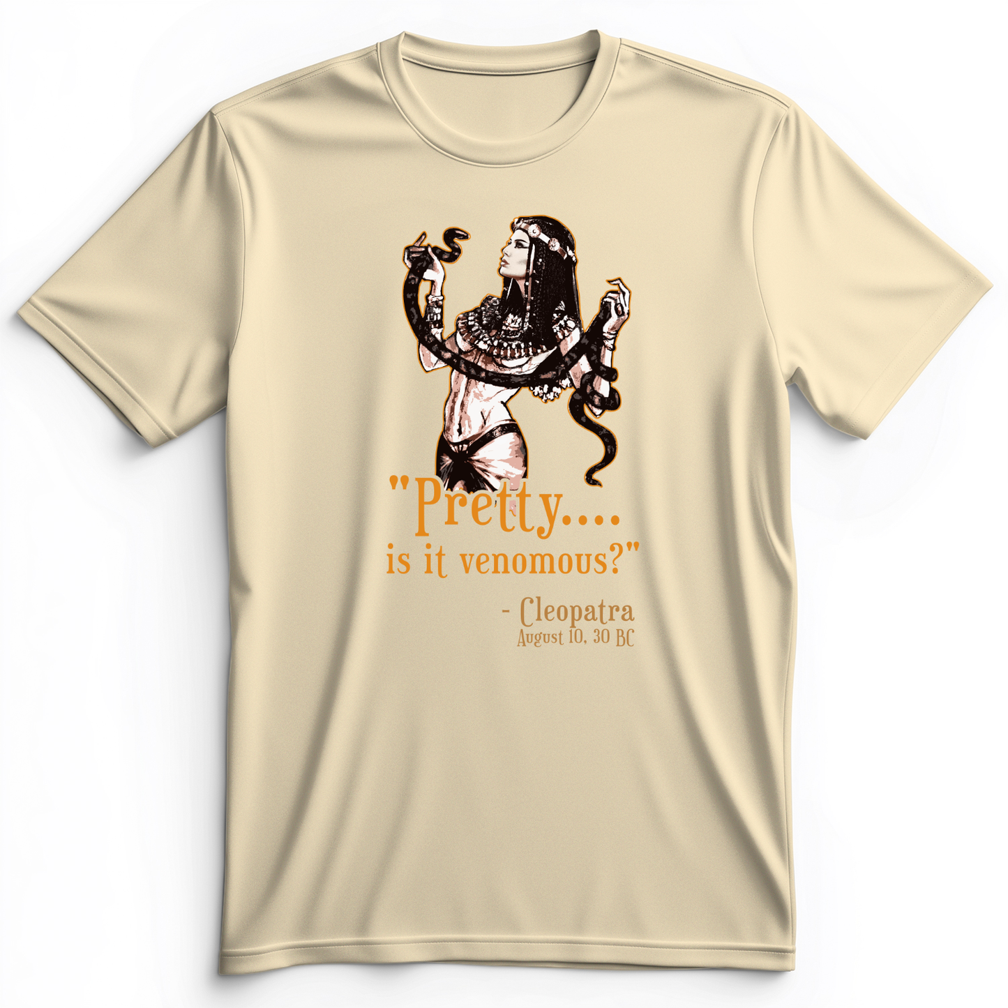 Pretty Is It Venomous Premium Tee Natural / S
