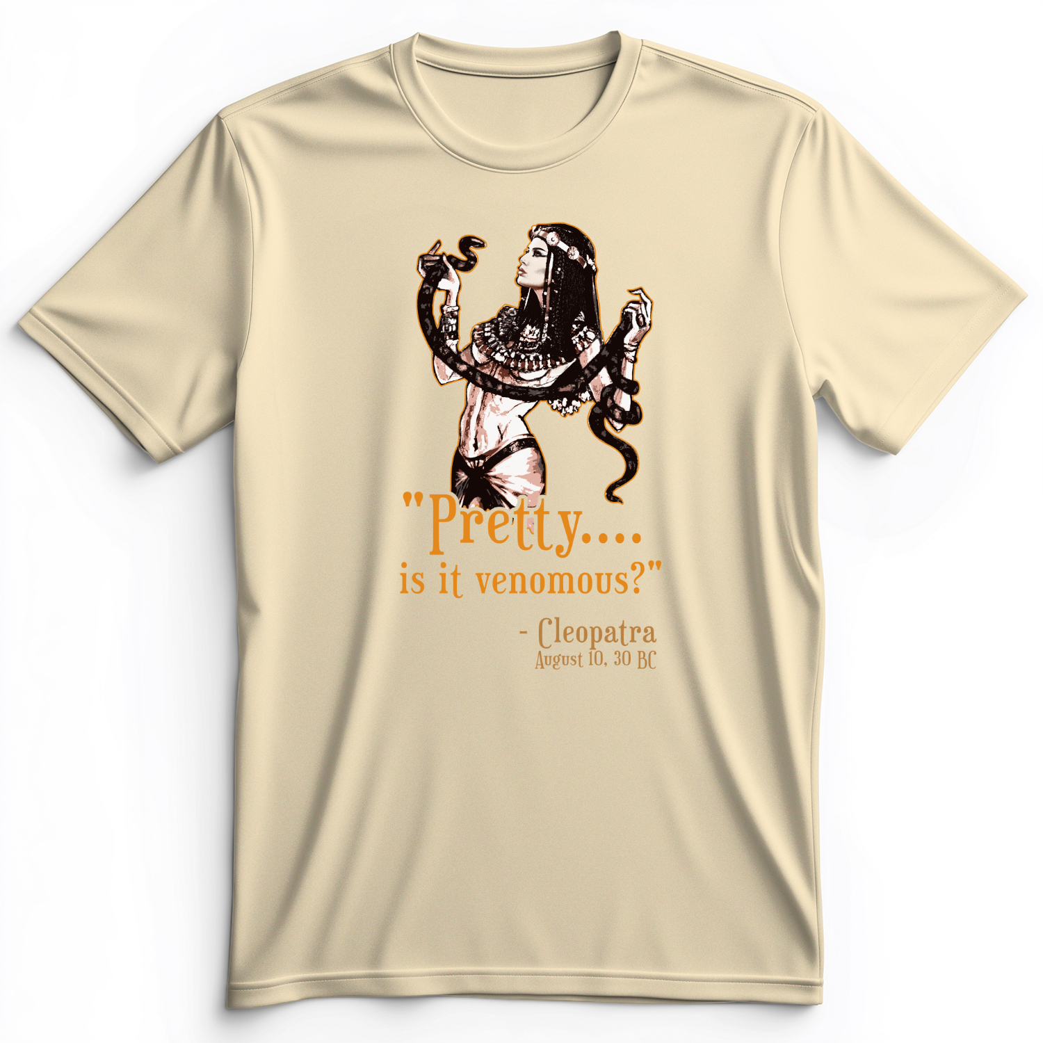 Pretty Is It Venomous Premium Tee Natural / S