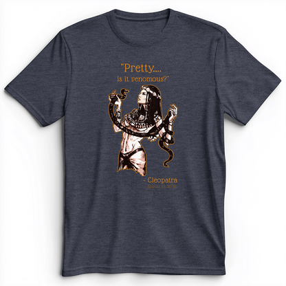 Pretty Is It Venomous Premium Tee Heather Navy / S
