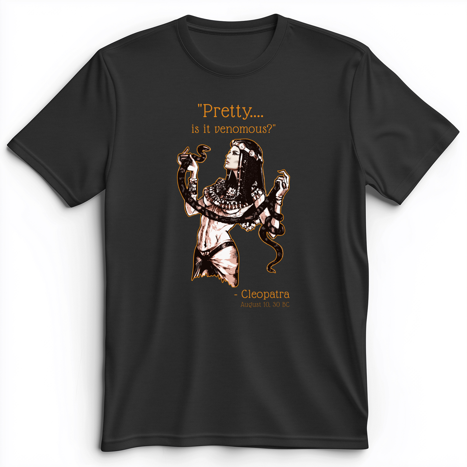 Pretty Is It Venomous Premium Tee Dark Grey Heather / S