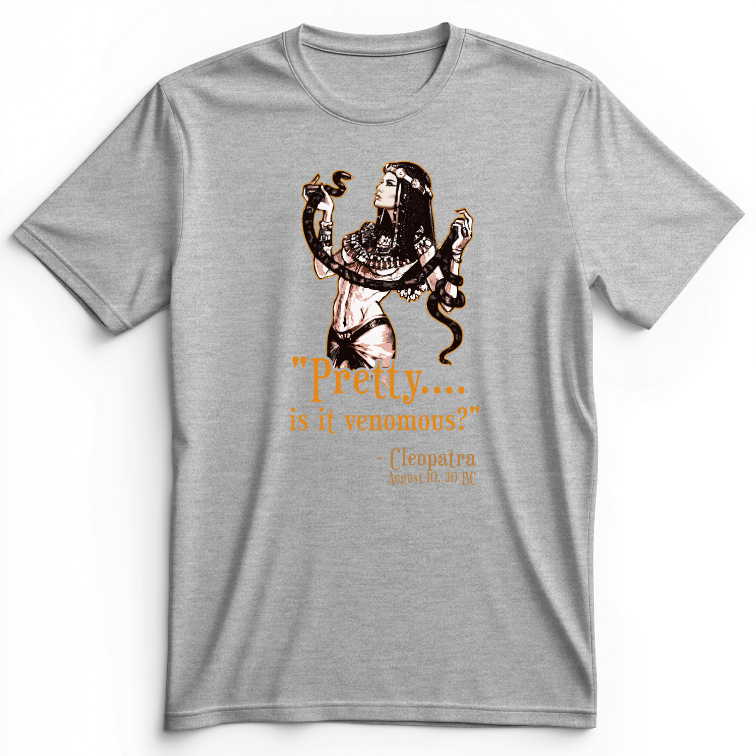 Pretty Is It Venomous Premium Tee Athletic Heather / S