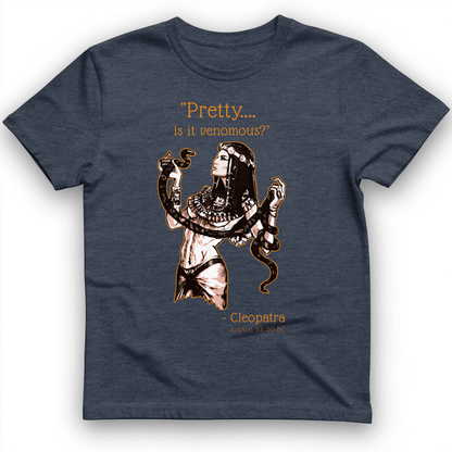 Pretty Is It Venomous T-Shirt Heather Navy / S