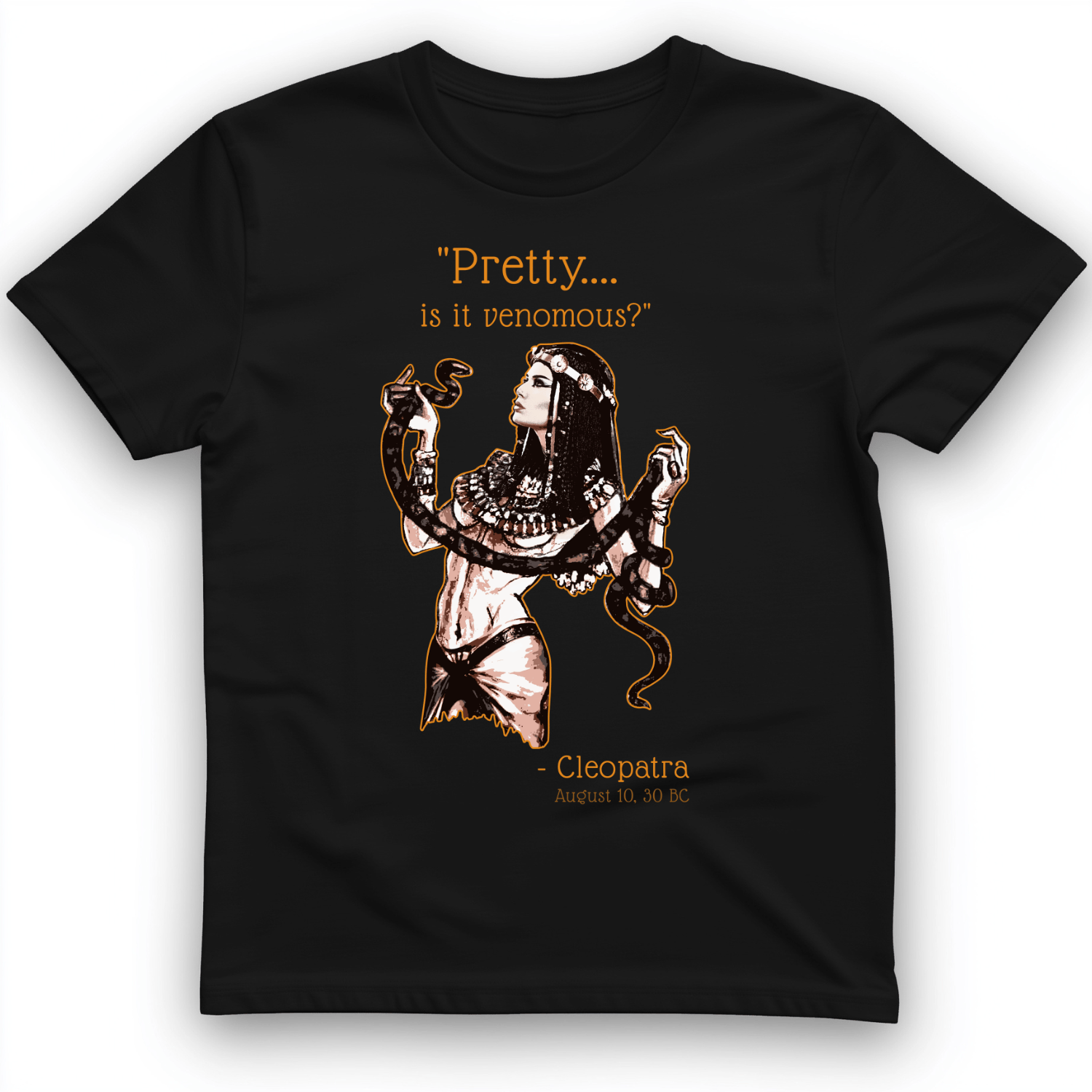 Pretty Is It Venomous T-Shirt Black / S