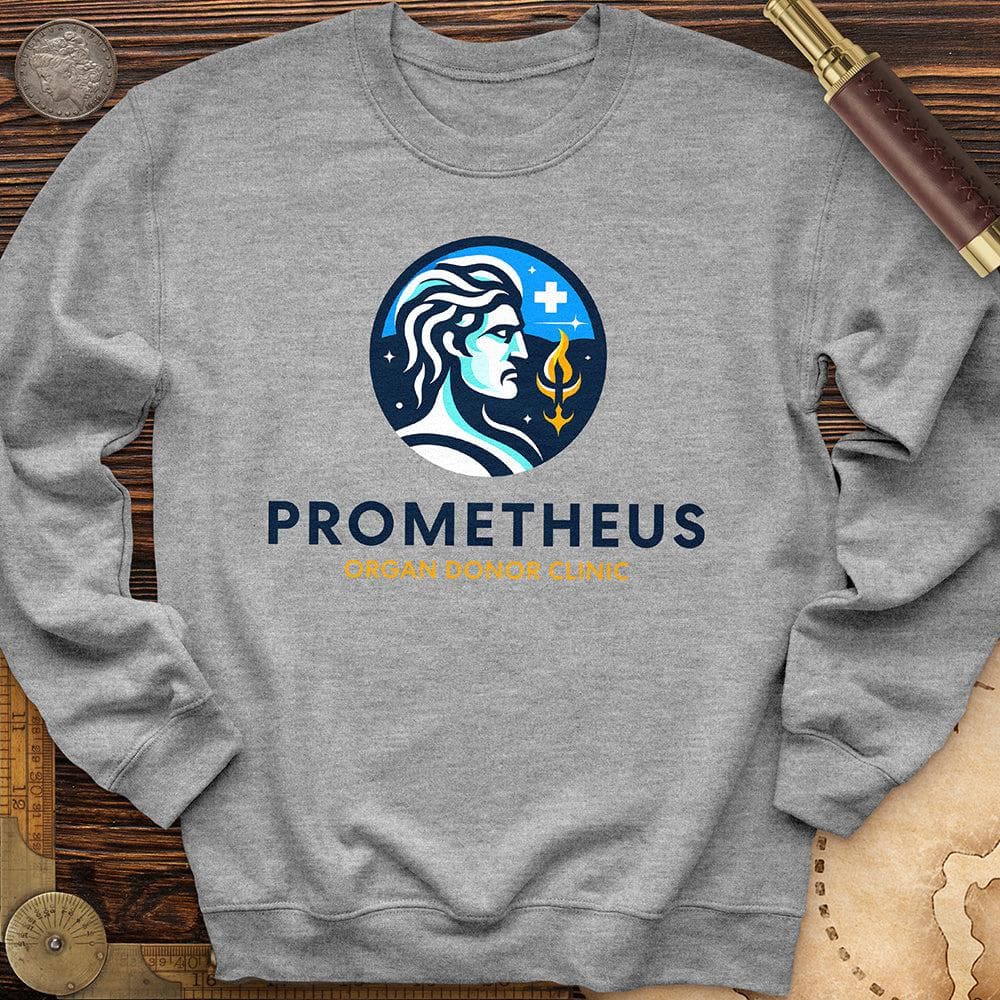 Prometheus Organ Donor Clinic Crewneck Sport Grey / S