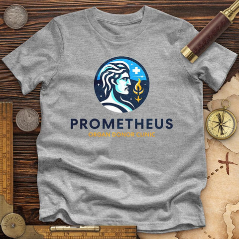 Prometheus Organ Donor Clinic High Quality Tee Athletic Heather / S