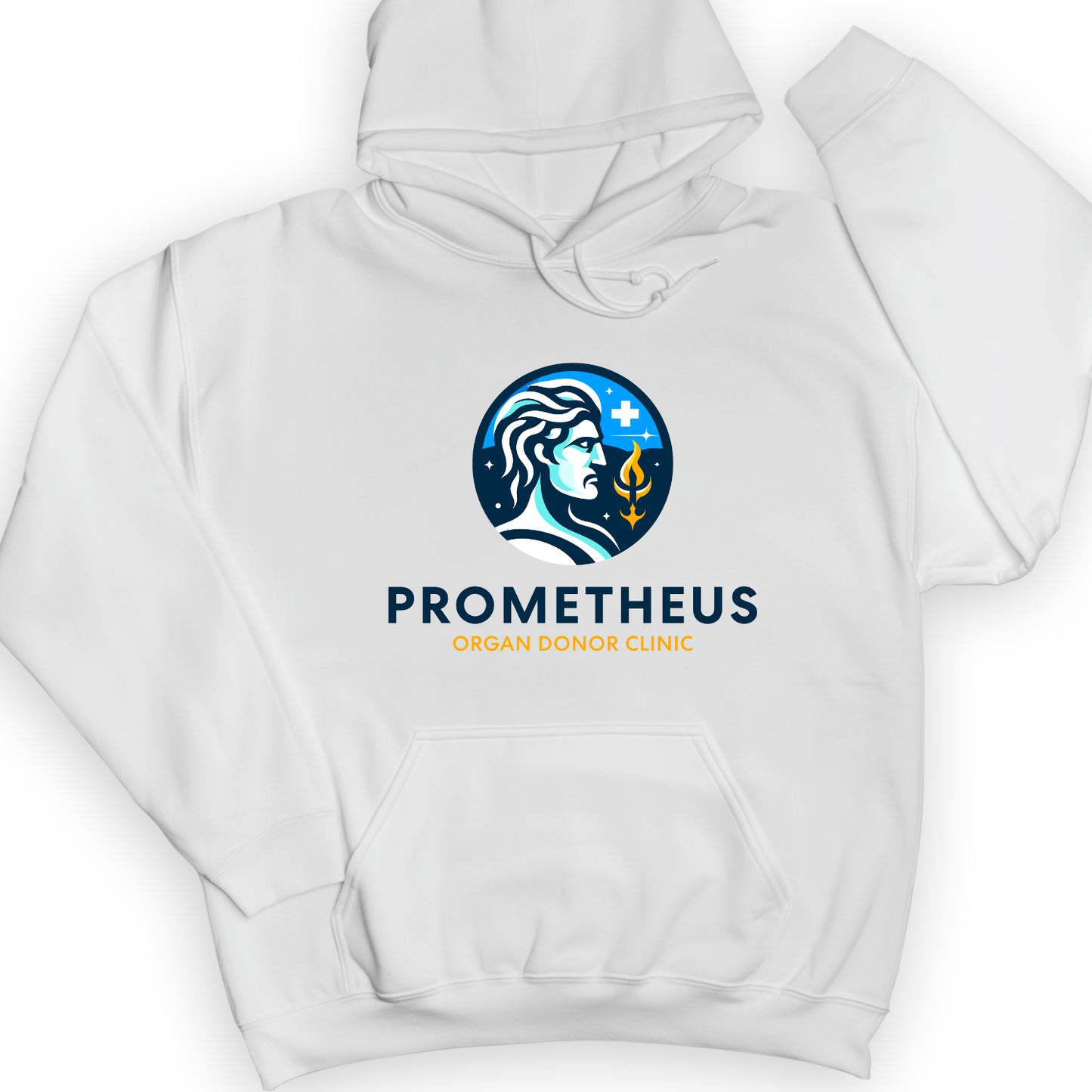 Prometheus Organ Donor Clinic Hoodie White / S