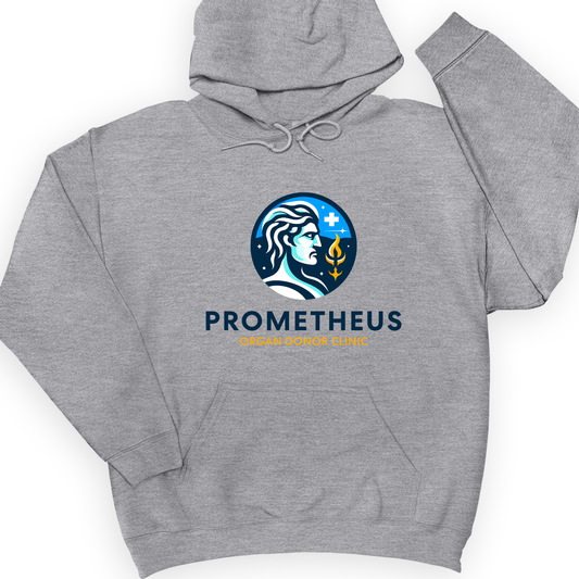 Prometheus Organ Donor Clinic Hoodie Sport Grey / S