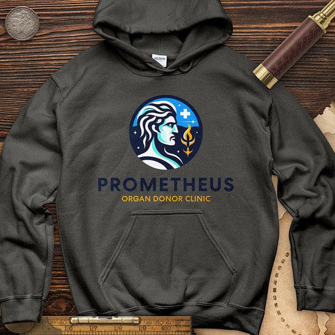 Prometheus Organ Donor Clinic Hoodie Charcoal / S