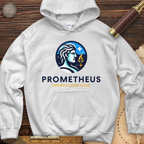 Prometheus Organ Donor Clinic Hoodie White / S