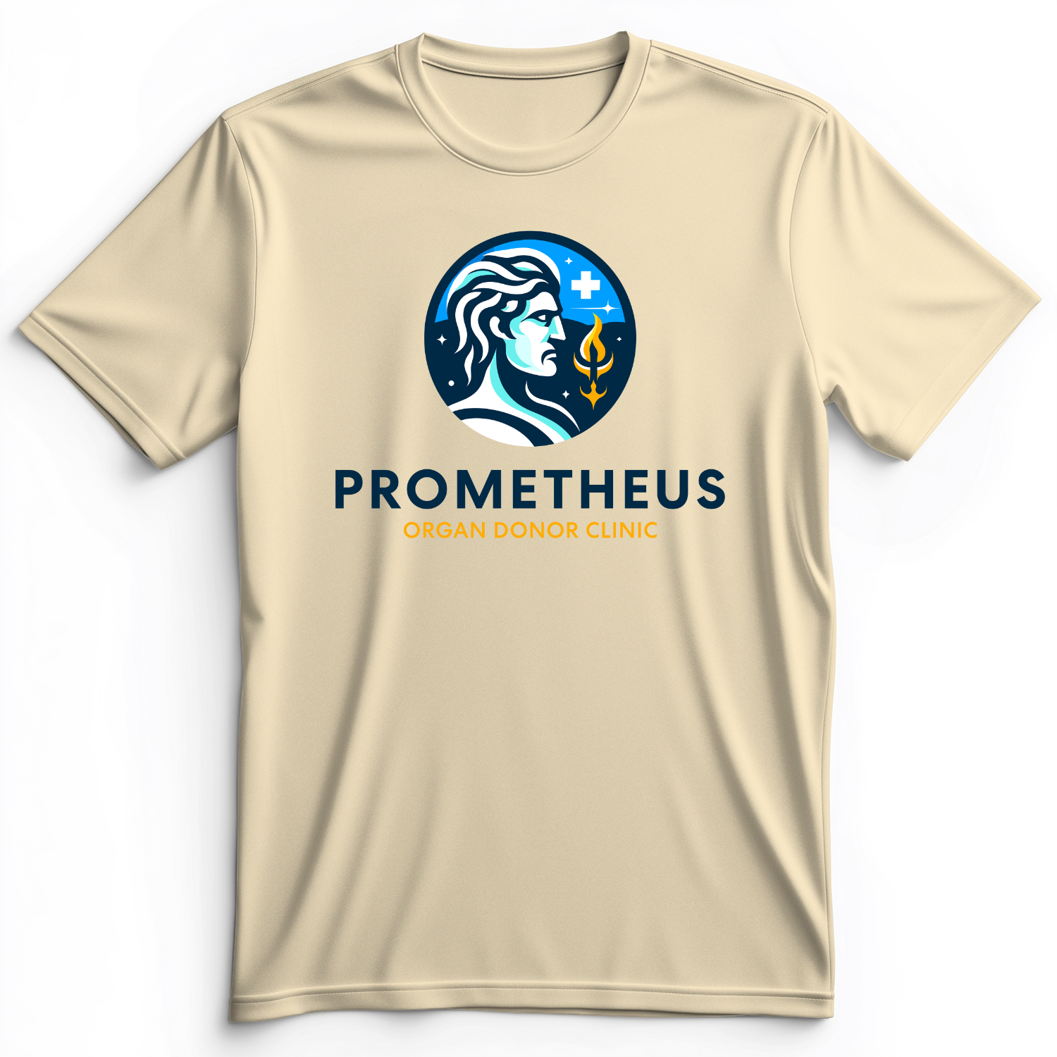 Prometheus Organ Donor Clinic Premium Tee Natural / S