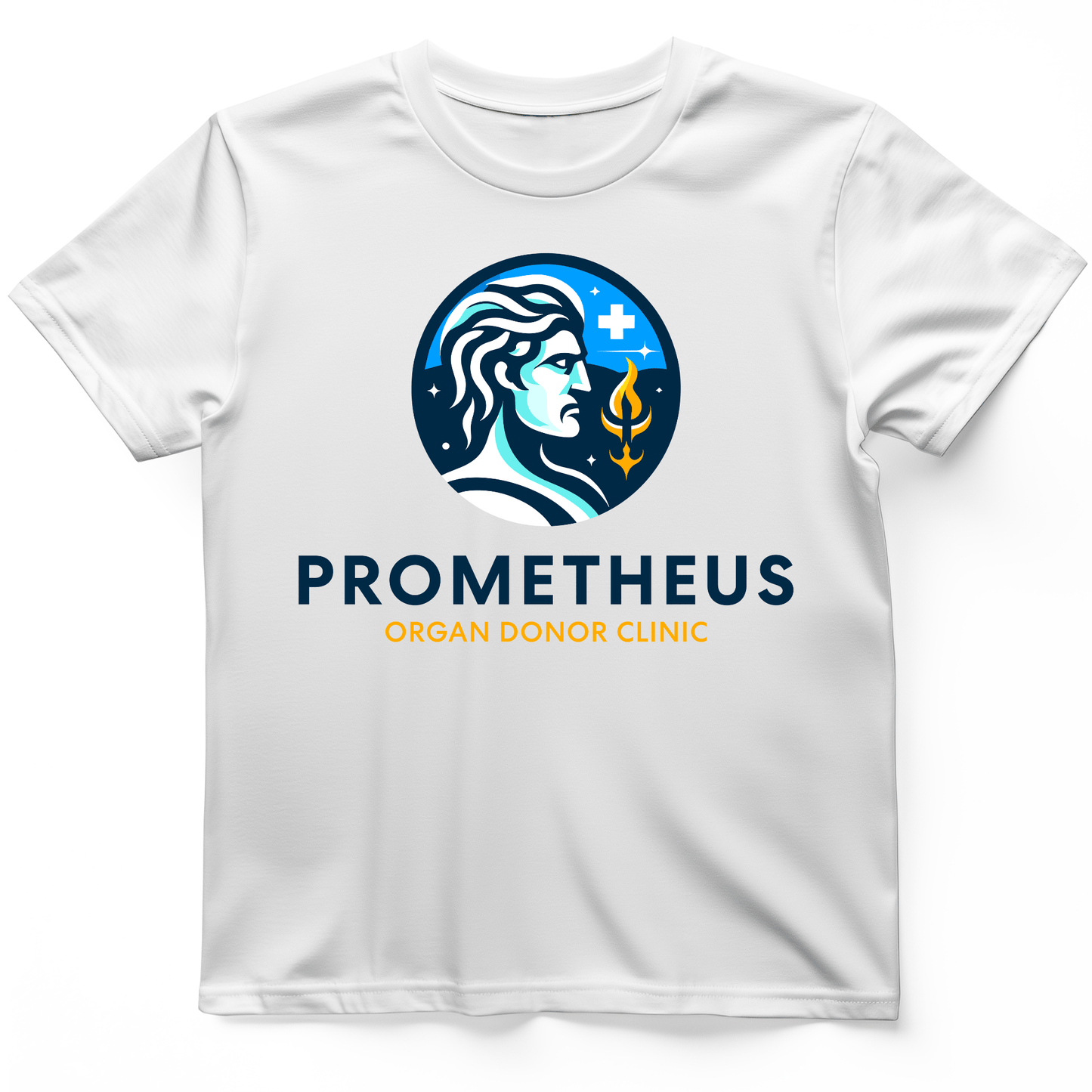 Prometheus Organ Donor Clinic T-Shirt White / S