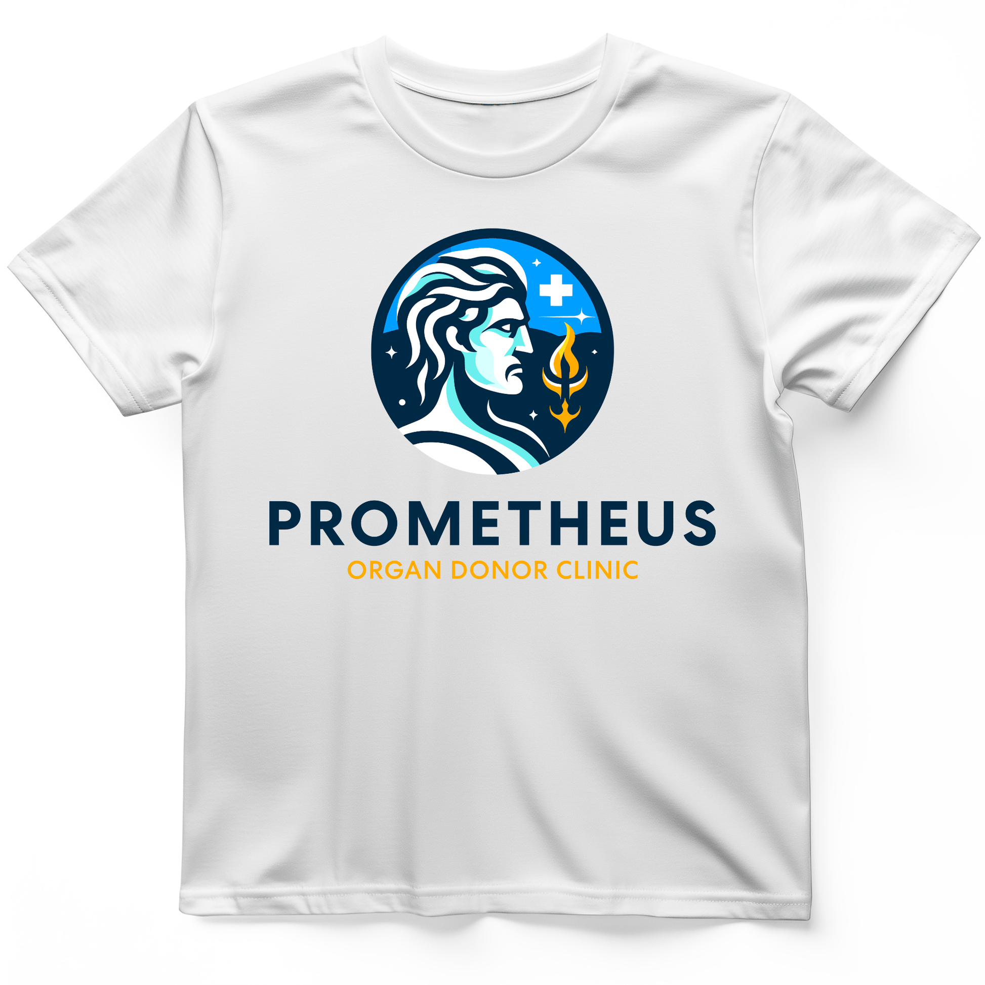 Prometheus Organ Donor Clinic T-Shirt White / S