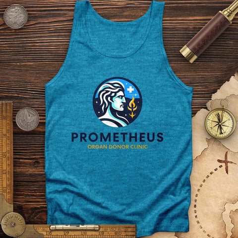 Prometheus Organ Donor Clinic Tank Aqua TriBlend / XS