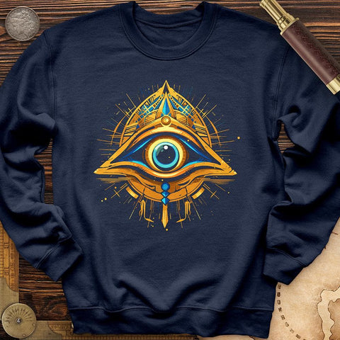 Protected By Horus Crewneck Navy / S