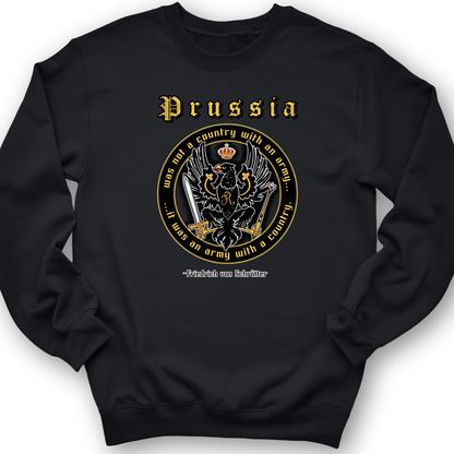 Prussia Crewneck Black / S