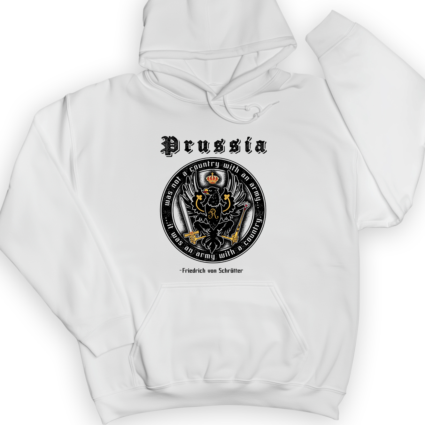 Prussia Hoodie White / S