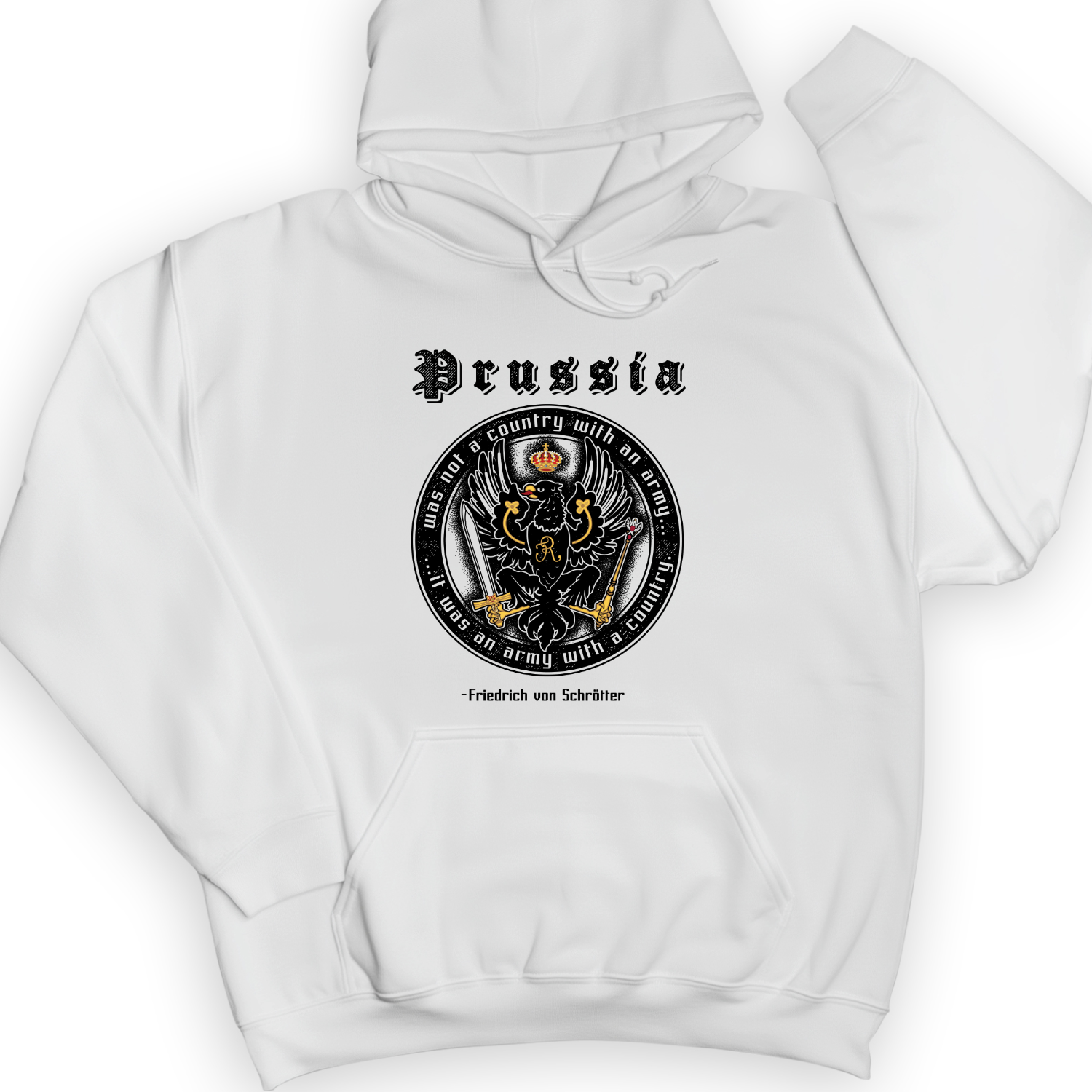 Prussia Hoodie White / S