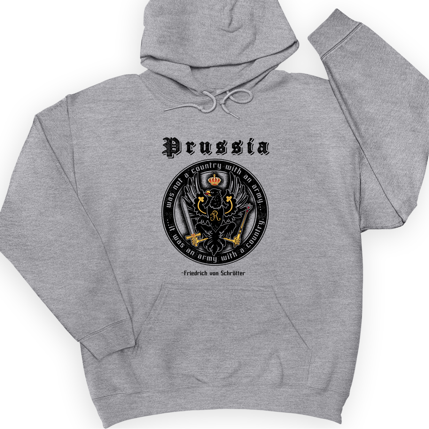 Prussia Hoodie Sport Grey / S