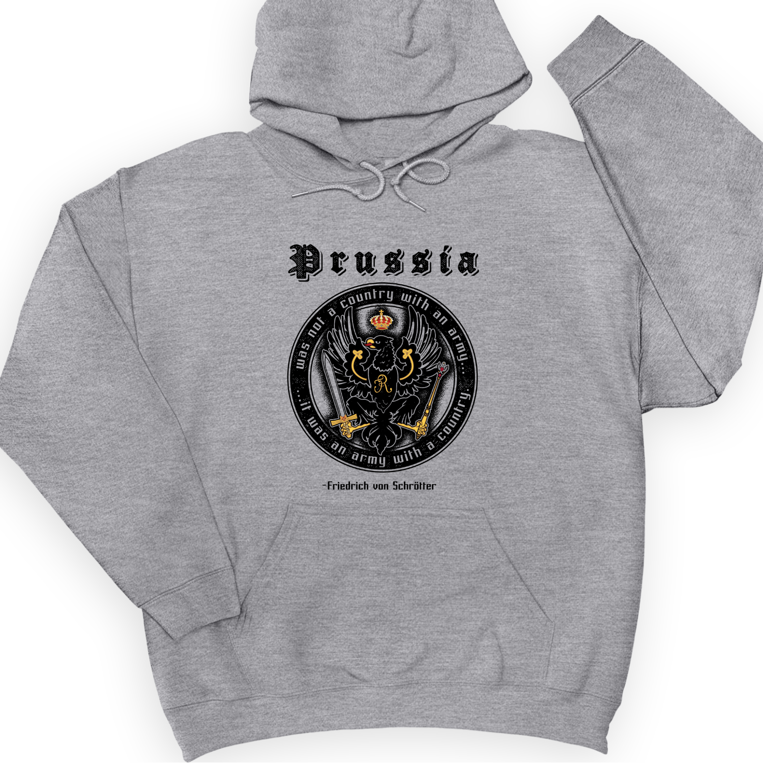 Prussia Hoodie Sport Grey / S