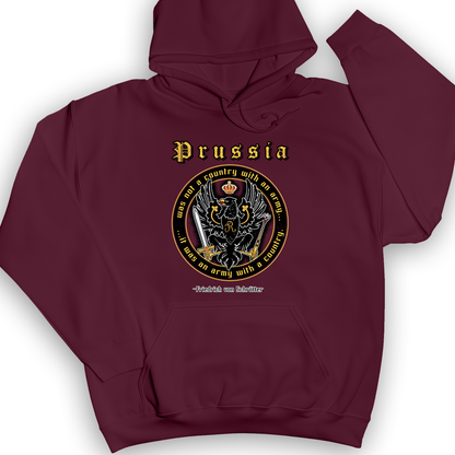 Prussia Hoodie Maroon / S