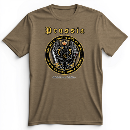 Prussia Premium Tee Heather Olive / S