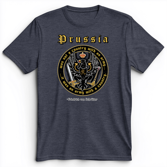 Prussia Premium Tee Heather Navy / S