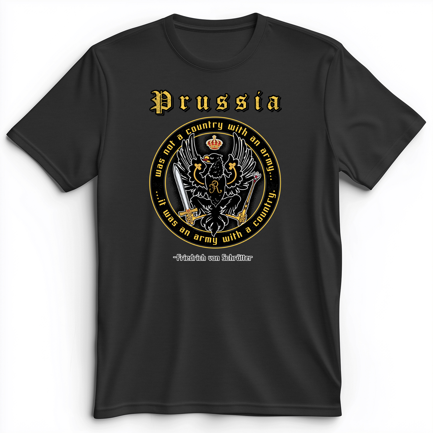 Prussia Premium Tee Dark Grey Heather / S