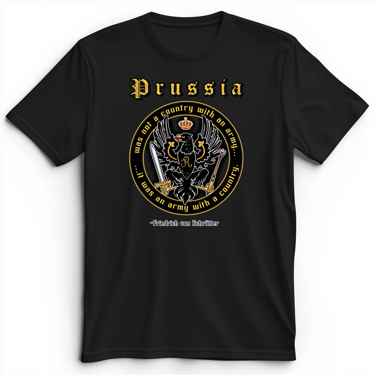 Prussia Premium Tee Black / S