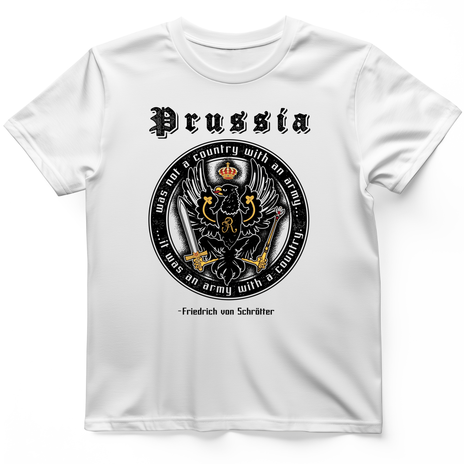 Prussia T-Shirt White / S