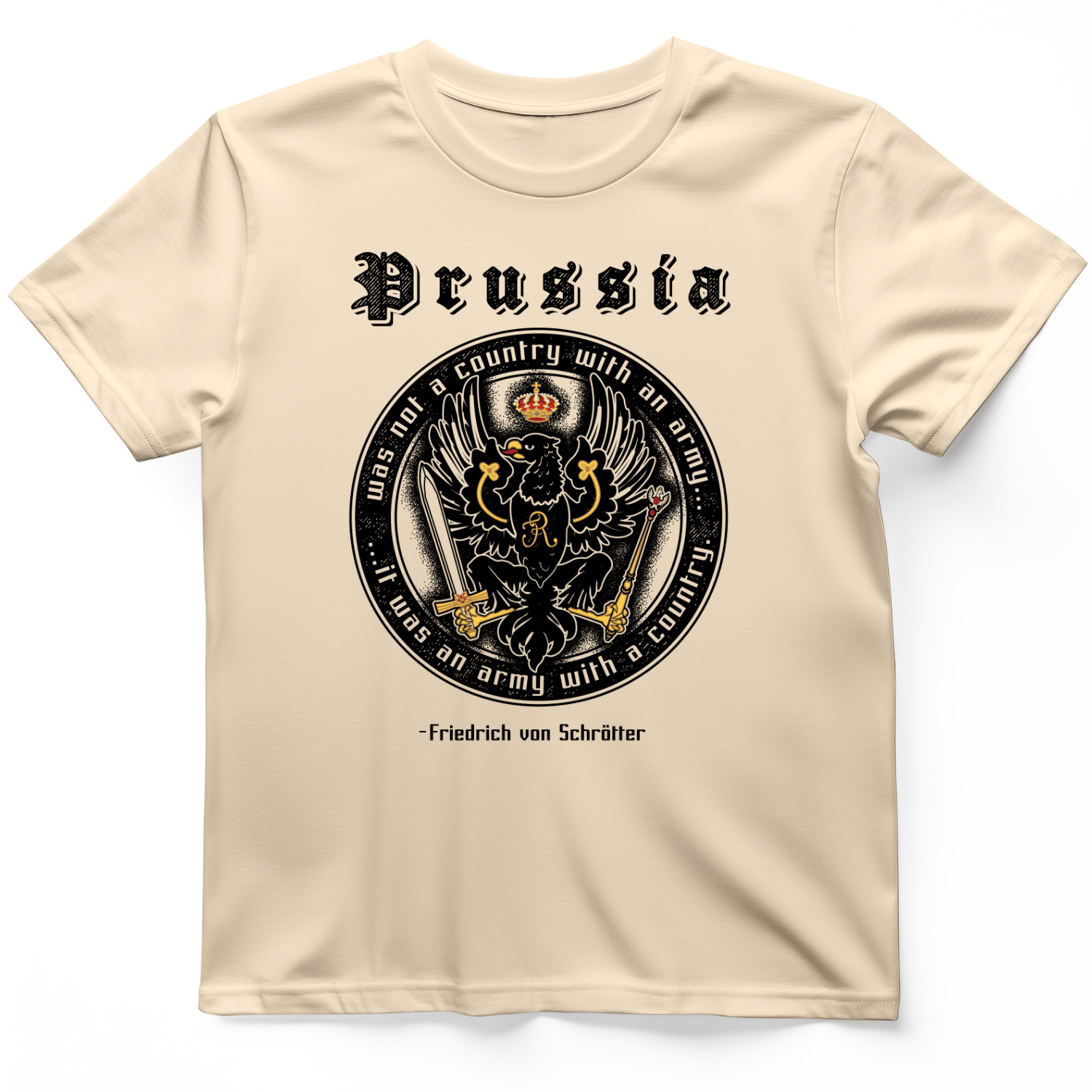Prussia T-Shirt Natural / S