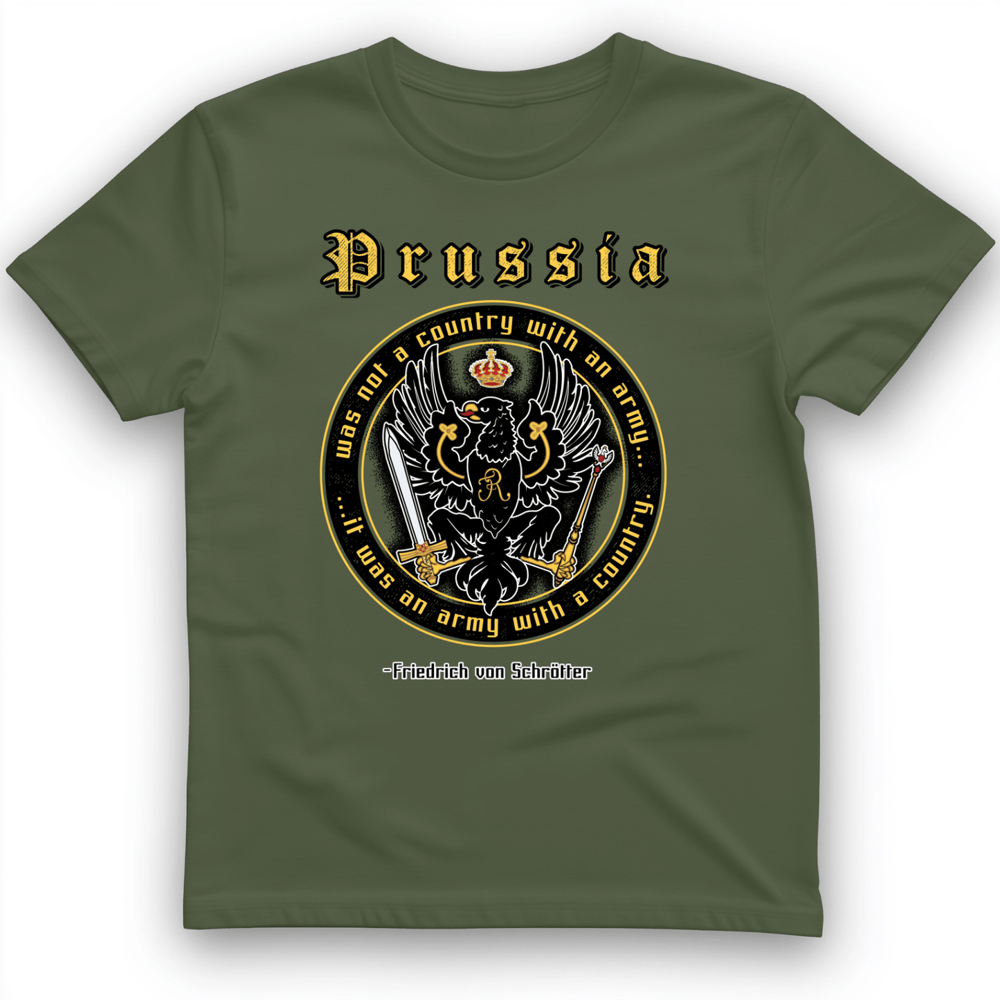 Prussia T-Shirt Military Green / S