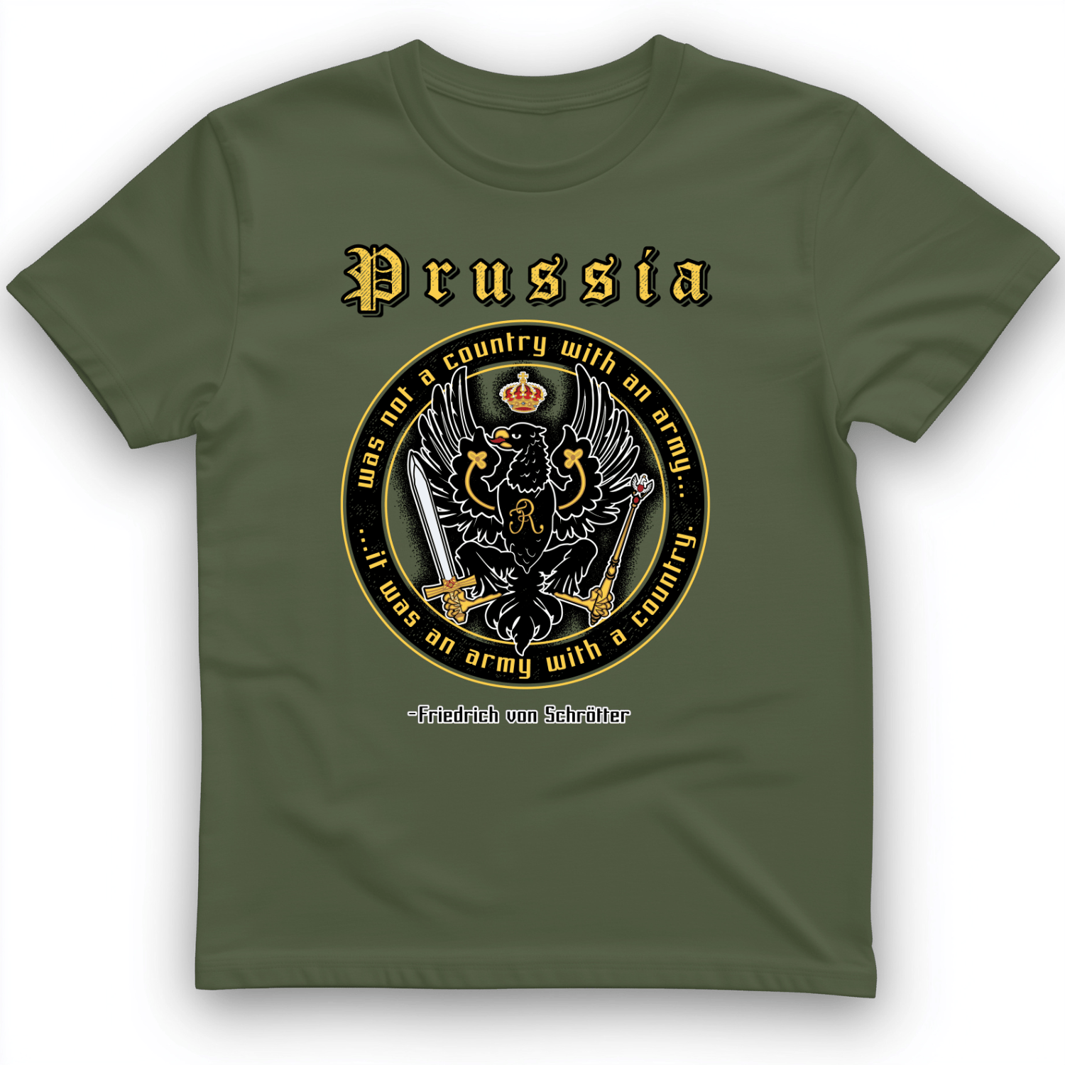Prussia T-Shirt Military Green / S