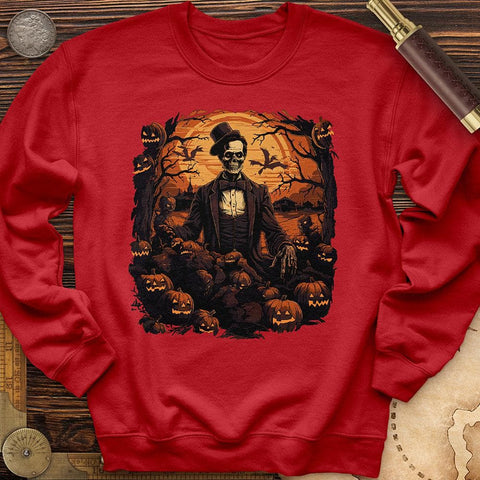 Pumpkin Skeleton Crewneck