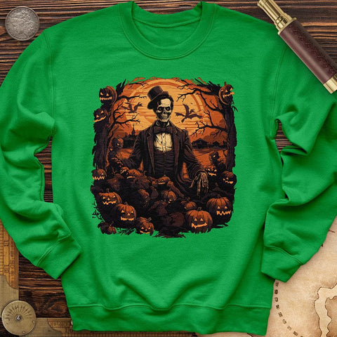 Pumpkin Skeleton Crewneck