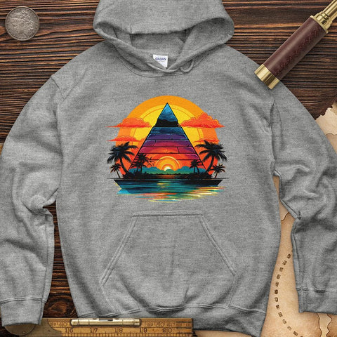 Pyramid Palm Tree Hoodie