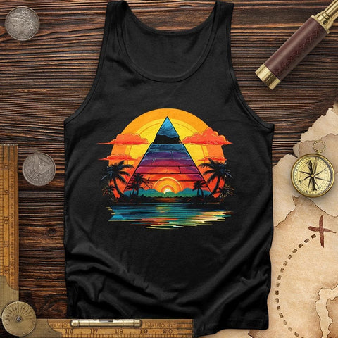 Pyramid Palm Tree Tank Black / XS