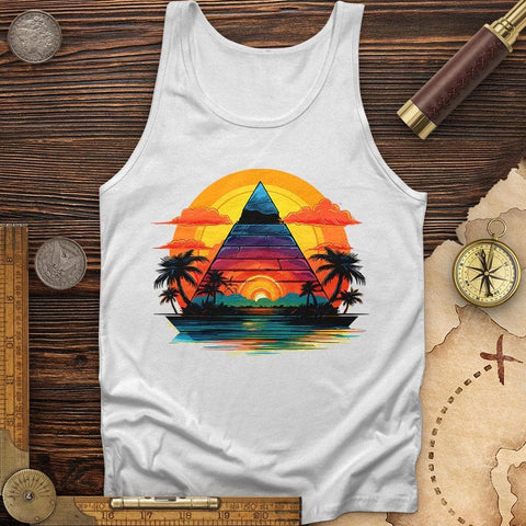 Pyramid Palm Tree Tank White / XS