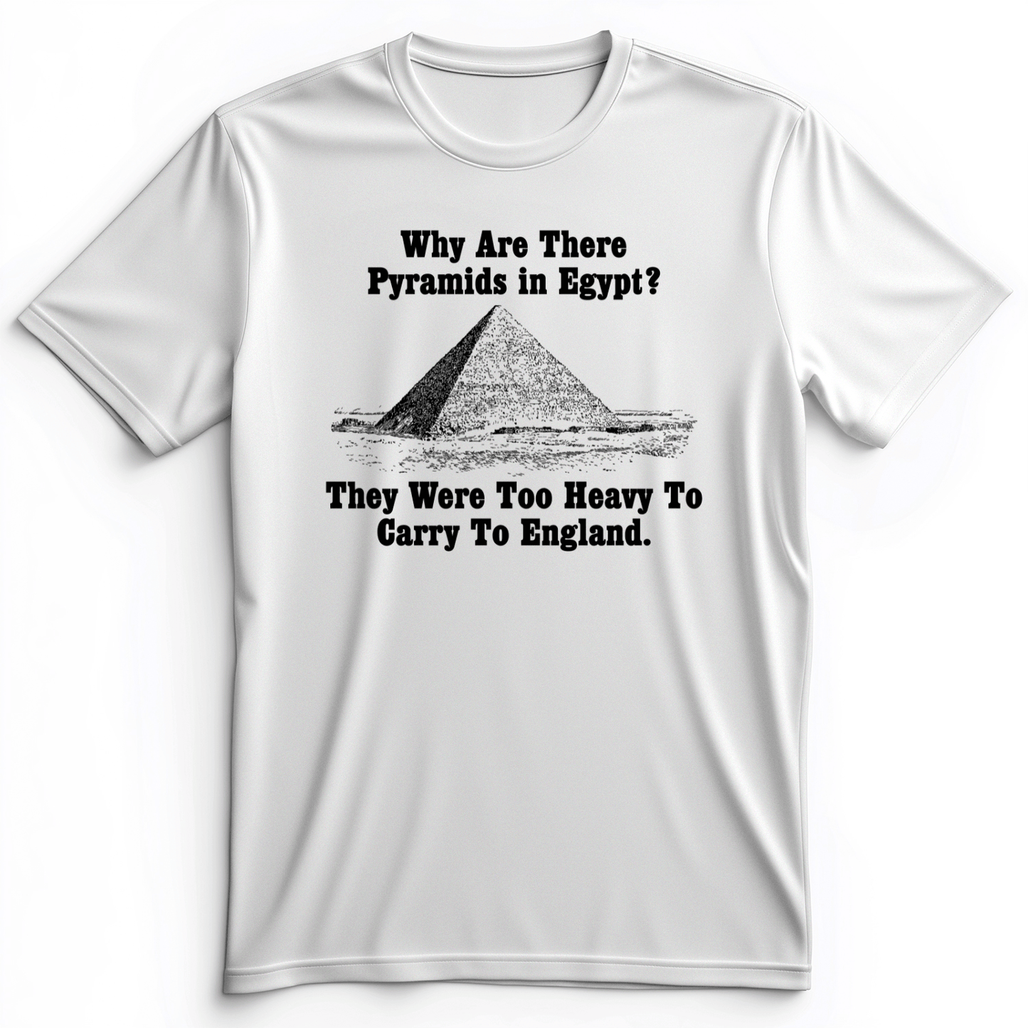 Pyramids In Egypt Premium Tee White / S