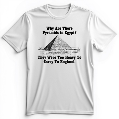 Pyramids In Egypt Premium Tee White / S