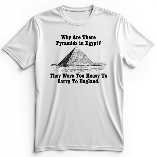 Pyramids In Egypt Premium Tee White / S
