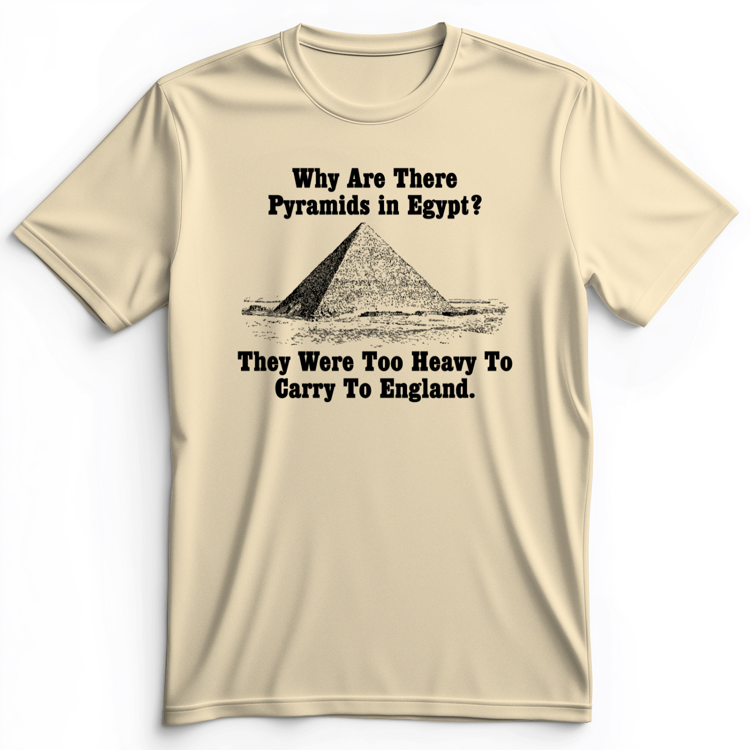Pyramids In Egypt Premium Tee Natural / S