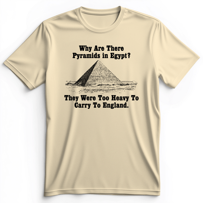 Pyramids In Egypt Premium Tee Natural / S