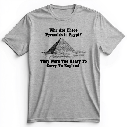 Pyramids In Egypt Premium Tee Athletic Heather / S
