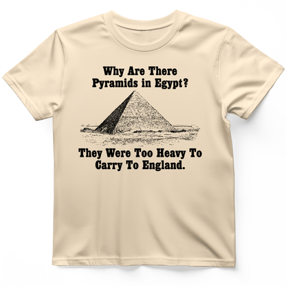 Pyramids in Egypt T-Shirt Natural / S