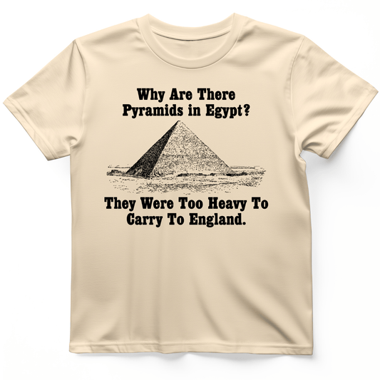 Pyramids in Egypt T-Shirt Natural / S