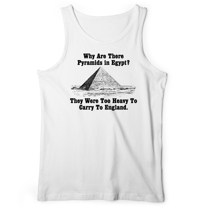 Pyramids In Egypt Tank White / XS
