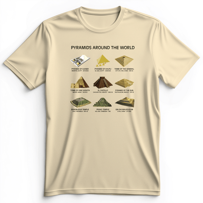 Pyramids Of The World Premium Tee Natural / S