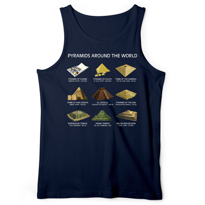 Pyramids Of The World Tank Navy / XS