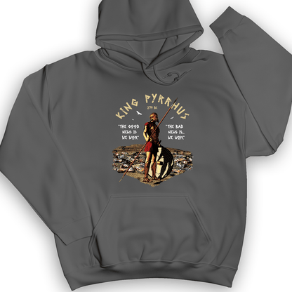 Pyrrhic Victory Hoodie Charcoal / S