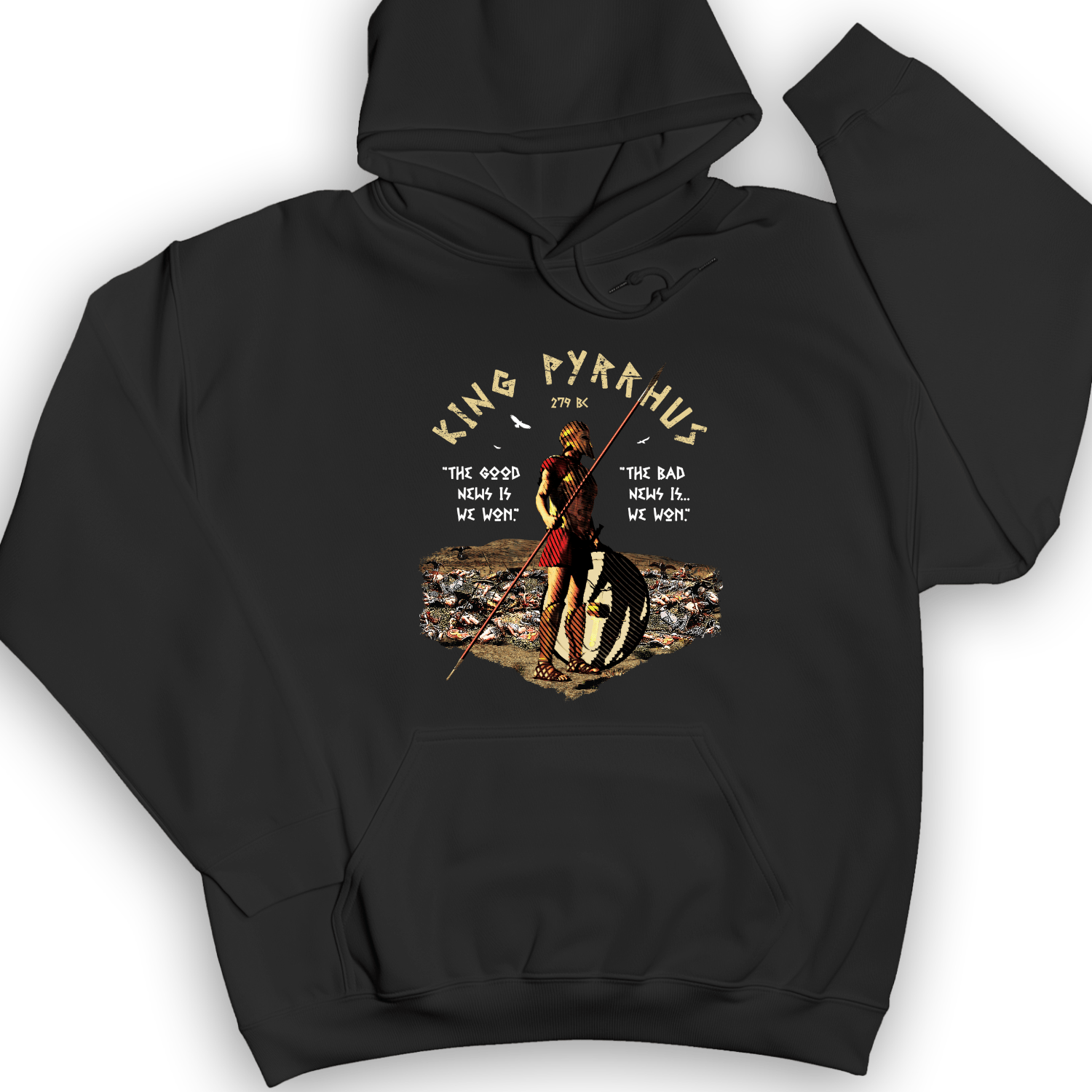 Pyrrhic Victory Hoodie Black / S